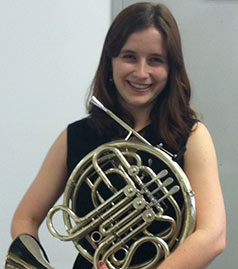 Claire Worsey - French Horn Student