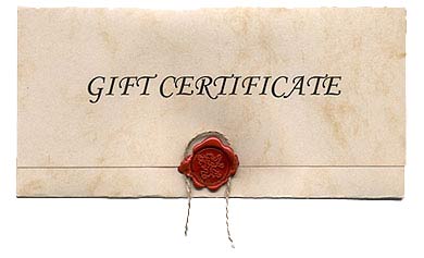 Gift Certificates