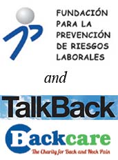 TalkBack magazine of Backcare and  
